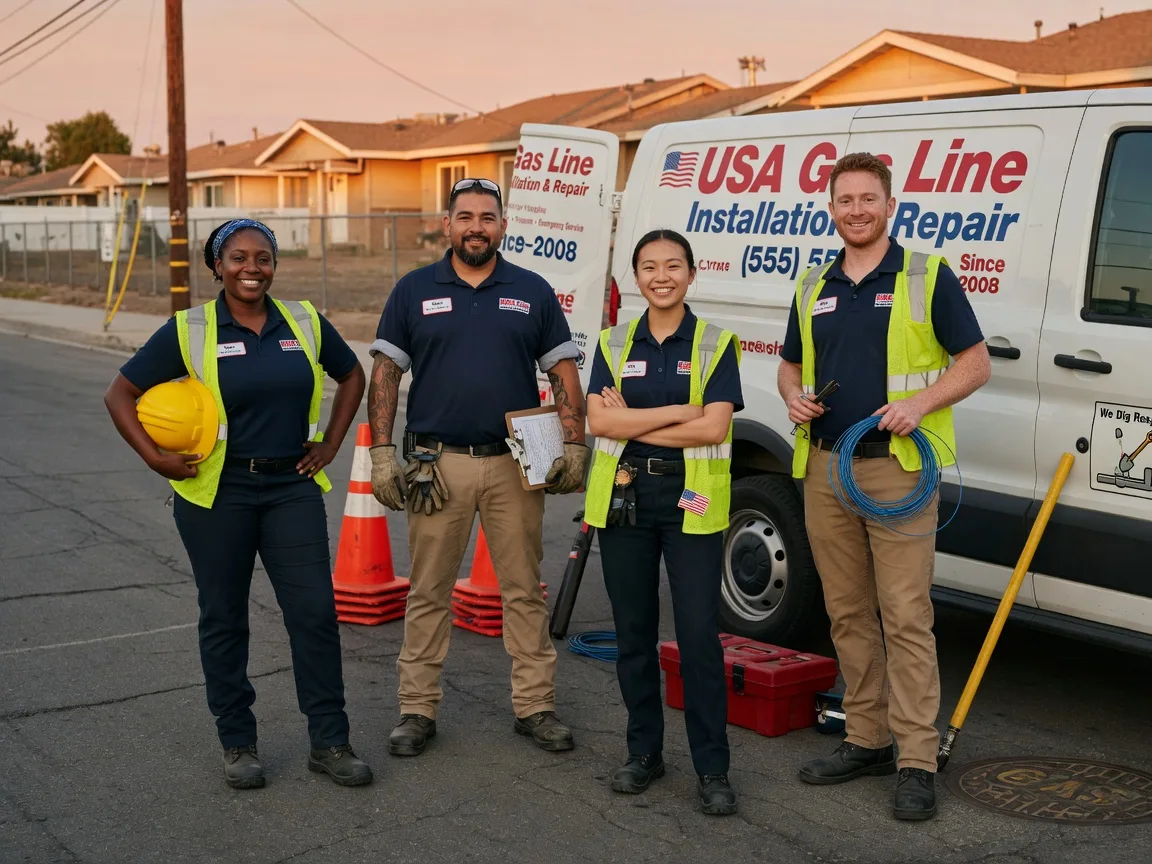 Gas Line Installation company in Fargo, ND